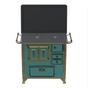 Ver imagem 5 de Fogao a Lenha GII N 1 Renaissance Turquesa Se