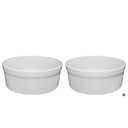 Ver imagem 2 de Kit 3 Comedouro de Porcelana Para Cachorro e Gato 300ml