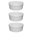 Ver imagem 1 de Kit 3 Comedouro de Porcelana Para Cachorro e Gato 300ml