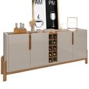 Ver imagem 1 de Buffet Aparador 190cm com Adega 050520 Off White Cedro Dcasa