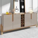 Ver imagem 2 de Buffet Aparador 190cm com Adega 050520 Off White Cedro Dcasa