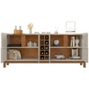 Ver mais imagens de Buffet Aparador 190cm com Adega 050520 Off White Cedro Dcasa