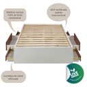 Ver imagem 5 de Cama Casal Multifuncional Kassie Cazarara