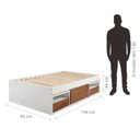 Ver imagem 4 de Cama Casal Multifuncional Kassie Cazarara