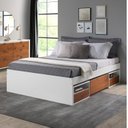 Ver imagem 7 de Cama Casal Multifuncional Kassie Cazarara