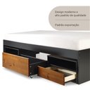 Ver imagem 6 de Cama Casal Multifuncional 145x194cm Kassie Cazarara