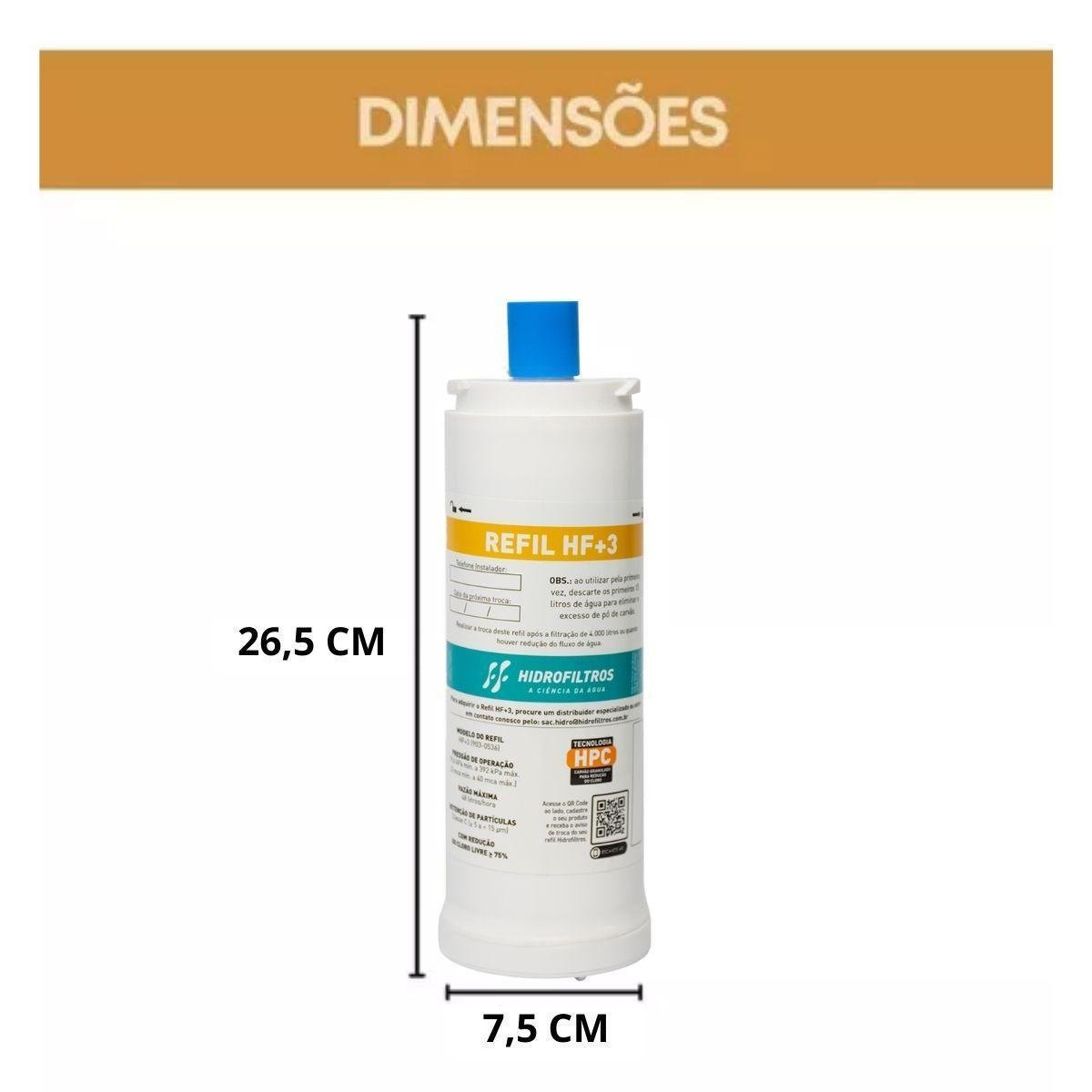 Kit 2 Refis Filtro Ibbl Fr600 Evolux Atlantis Immaginare - 9