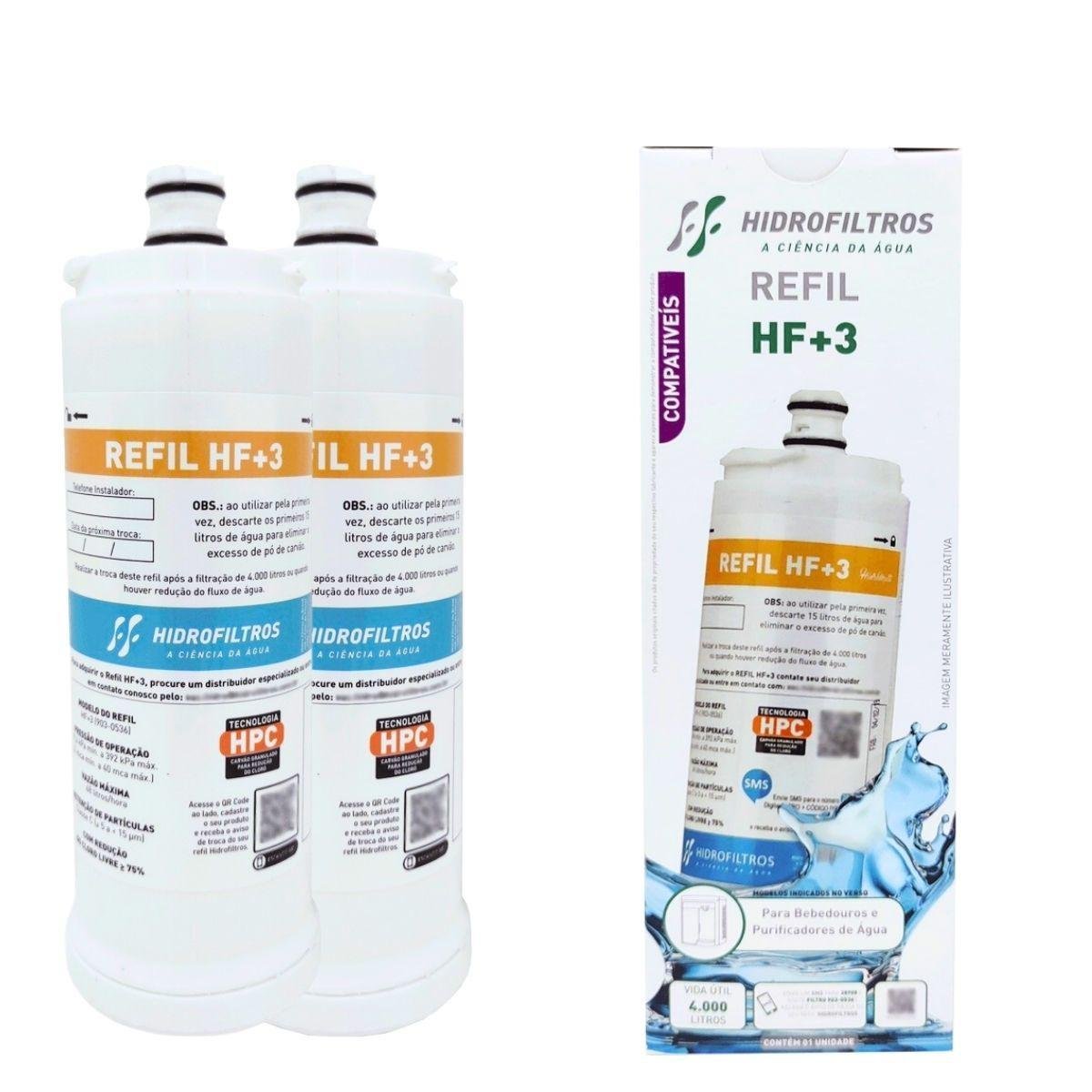 Kit 2 Refis Filtro Ibbl Fr600 Evolux Atlantis Immaginare - 10