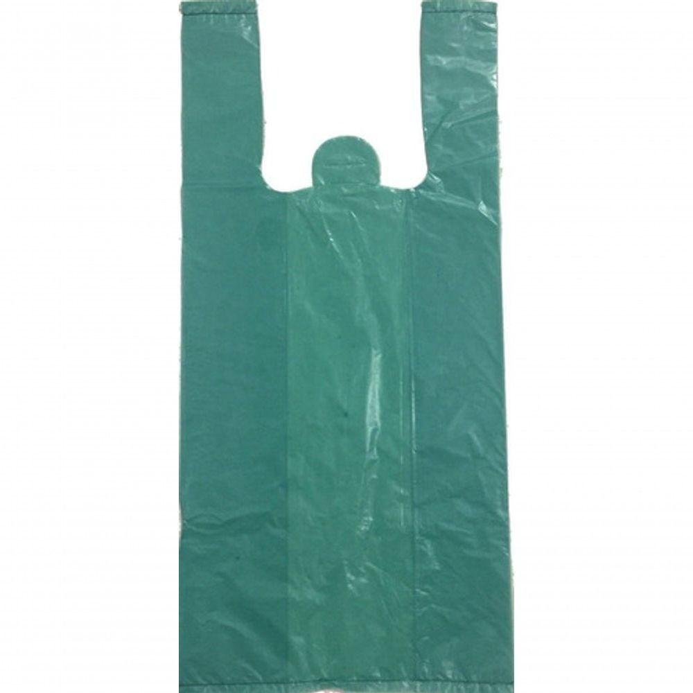 Sacola Sacolinha Verde Reciclada Resistentes - 15 Kg - 1