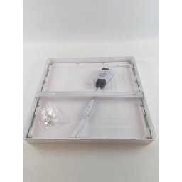 Plafon Sobrepor 24w Quadrado Branco Frio Cozinha Banheiro - 5