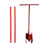 Kit Cavadeira Trado 08pol Cabo Aço Carbono e 02 Extensor Minasul - 1