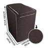 Capa para Máquina de Lavar Roupas Café Diversas Marcas 7kg 8kg 9kg - 2