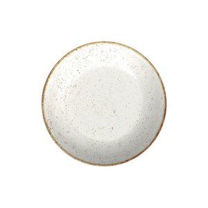 Prato Fundo Tramontina Rústico Marrom em Porcelana Decorada 22 Cm Tramontina