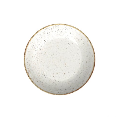 Prato Fundo Tramontina Rústico Marrom em Porcelana Decorada 22 Cm Tramontina