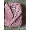 Ver imagem 2 de Roupao Microfibra Gola Texturizada Sofisticata Rosa Suave Gg