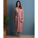 Ver imagem 1 de Roupao Microfibra Gola Texturizada Sofisticata Rosa Suave Gg