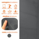 Ver imagem 3 de Papel Parede Adesivo Lavavel Laca Alto Brilho Cinza Metálico