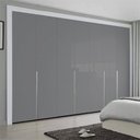 Ver imagem 7 de Papel Parede Adesivo Lavavel Laca Alto Brilho Cinza Metálico