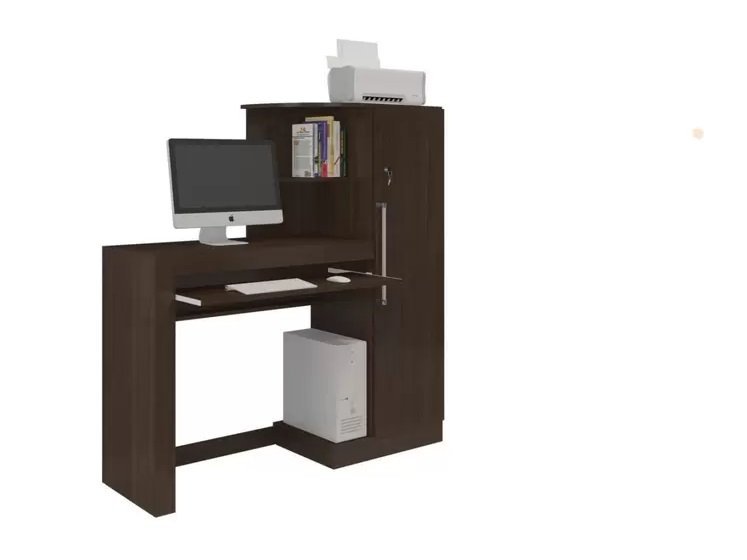 Escrivaninha Mesa Para Computador Aroeira Candian Nobre - Jcm Movelaria CAFE