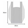Sacolas Plasticas Branca Reciclada Reforçada 90x100 5 Kg - 2
