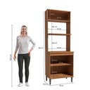 Ver mais imagens de Kit 2 Fornos 3 Portas 70cm Elara Kappesberg Preto/Canela