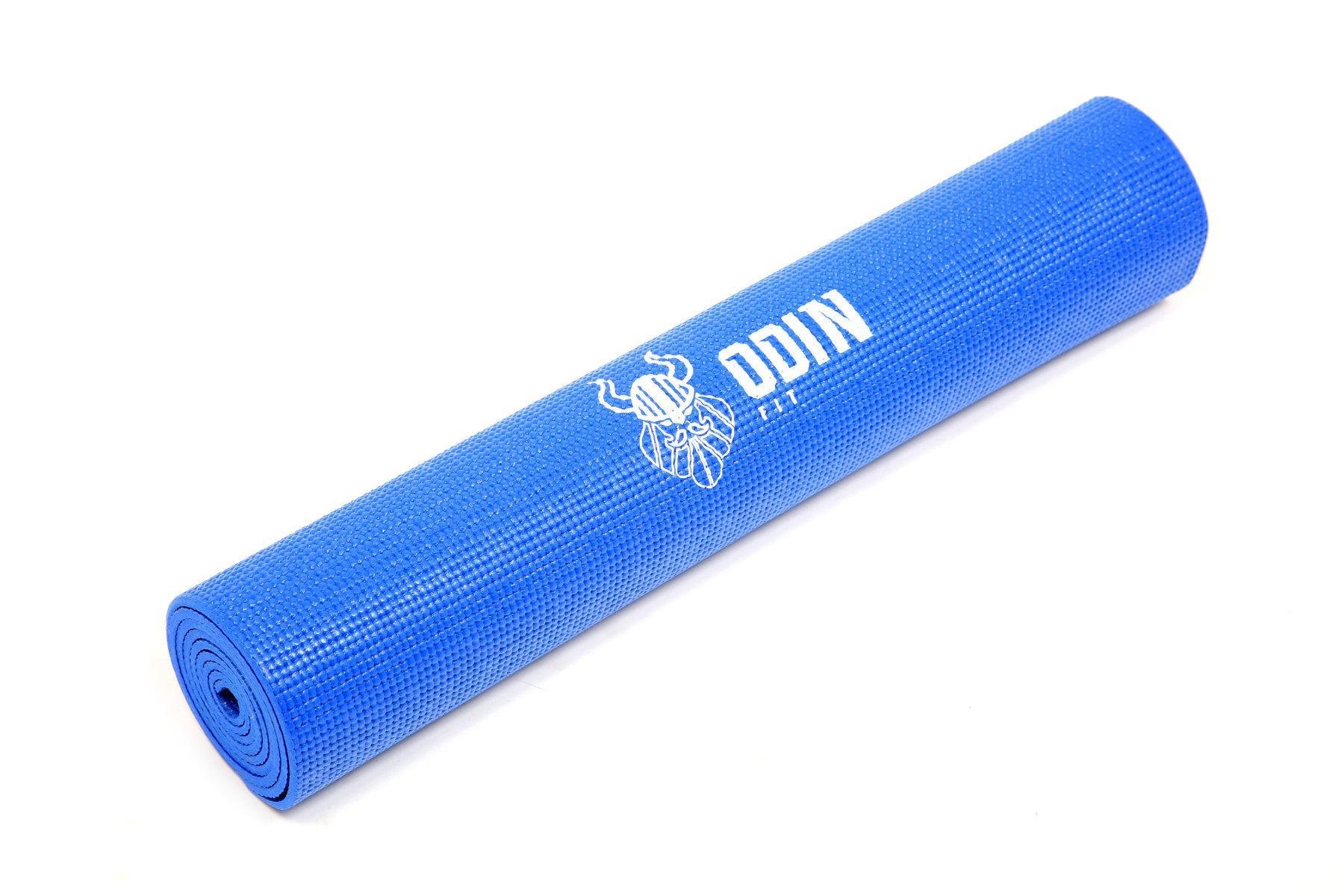 Kit Bola Suiça 65cm Gym Ball Roda Abdominal Tapete Yoga Odin - 7