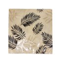 Ver imagem 3 de Guardanapo Estampado Creme Folhagens Luxo 20 Folhas 33cm - Tuut