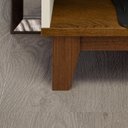 Ver imagem 4 de Sapateira Retrô Pés em Madeira para Hall Flow de Entrada com 2 Prateleiras