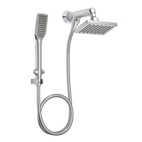 CHUVEIRO COM DESVIADOR E DUCHA MANUAL DECA FLEX - CROMADO 1965C