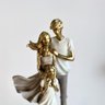 Esculura Família Casal com Sua Filha - 2