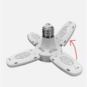 Ver imagem 3 de Lâmpada Led E27 Flor 28w Dobrável Branca Fria 6500k 110v