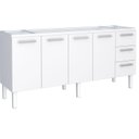 Ver imagem 3 de Balcão para Pia de Cozinha 200cm 4 Portas 3 Gavetas Vênus 