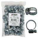 Ver imagem 1 de Kit 100 Abraçadeiras Rosca sem Fim Galvanizada 13mm X 16mm 1/2x5/8"