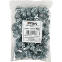 Ver imagem 4 de Kit 100 Abraçadeiras Rosca sem Fim Galvanizada 13mm X 16mm 1/2x5/8"