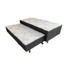 Cama Conjugada Solteiro Compact Plus + Auxiliar 88x188x40 - 1