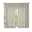 Ver imagem 2 de Cortina Renda Interlar Valência Lisa 280 X 120cm Marfim