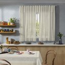 Ver imagem 1 de Cortina Renda Interlar Valência Lisa 280 X 120cm Marfim