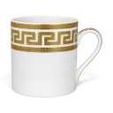 Ver mais imagens de Jogo para Banheiro e Lavabo em Porcelana Branco com Dourado 5 Peças