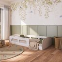 Ver imagem 6 de Cama Montessoriana Solteiro Jardim com Protecao Branco