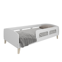 Ver imagem 3 de Cama Montessoriana Solteiro Jardim com Protecao Branco