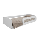 Ver imagem 4 de Cama Montessoriana Solteiro Jardim com Protecao Branco