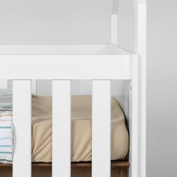 Berço Casinha Alice 4 em 1 - Branco Abra Casa - 9