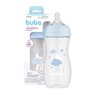 Mamadeira Azul Anticólica 330ml para Bebês de + 4 Meses Buba - 4