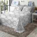 Ver imagem 2 de Jogo de Cama King Size 180 Fios Fiori - Levi (7525)