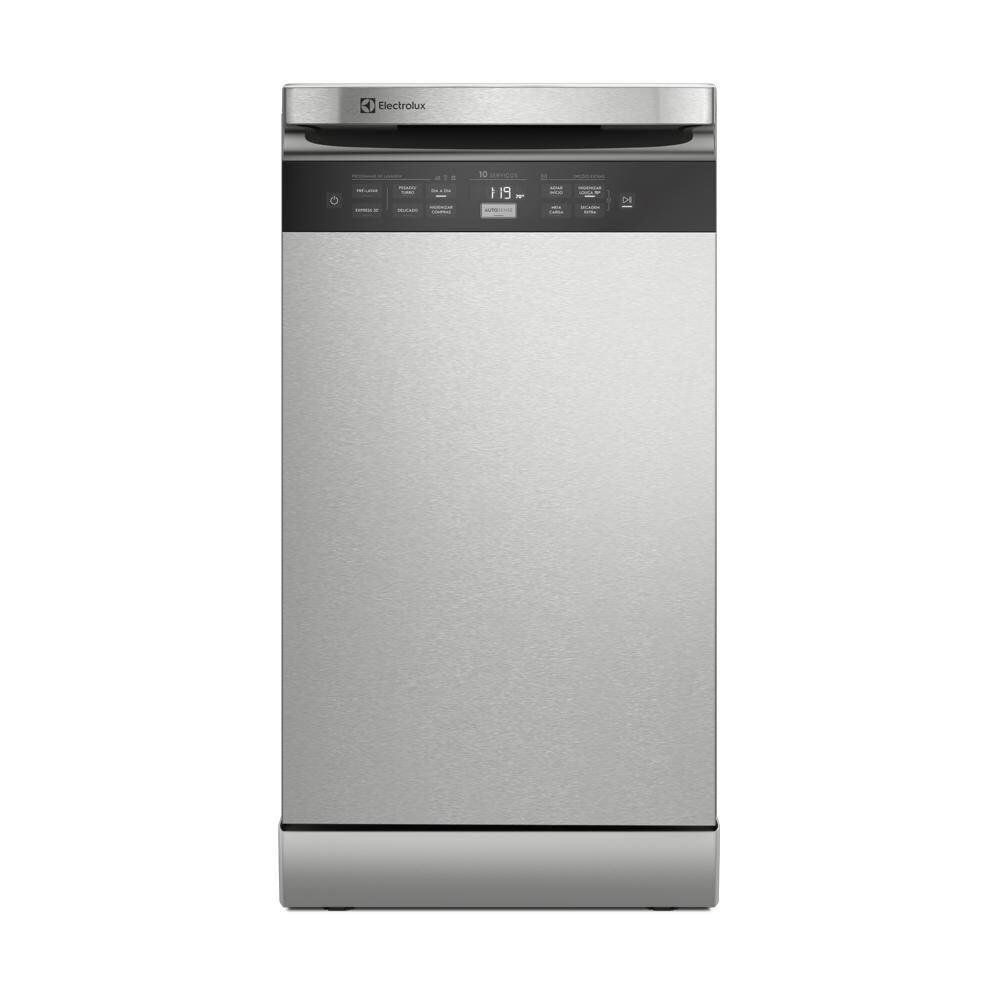 Lavadora de Louça Electrolux Inox 10 Serviços com Função Higienizar Compras LL10X - 220V - 3