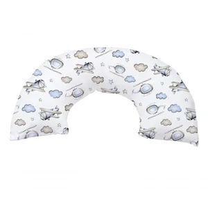 Almofada de Amamentação em Malha com Zíper Yan 45cm X 85cm Tecebem Kim