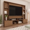 Ver imagem 1 de Rack com Painel para TV até 55 Polegadas 2,1m 2 Portas Delfos Yescasa