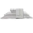 Ver imagem 2 de Jogo de Cama Casal 300 Fios Constantine - Marken Fassi Branco/Marinho
