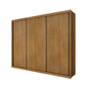 Ver imagem 1 de Guarda Roupa Paradizzo 3 Portas sem Espelho 6 Gavetas Nh Rei de Casa Cumaru