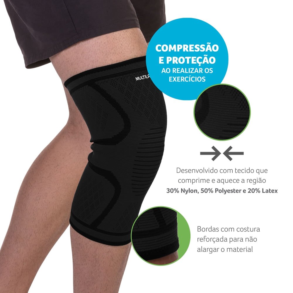 Joelheira Hyperstrong Padded Knee Sleeves Adulto (Pares) Nike G/Gg